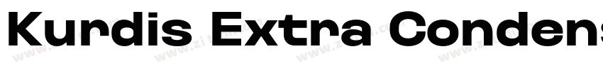 Kurdis Extra Condens字体转换